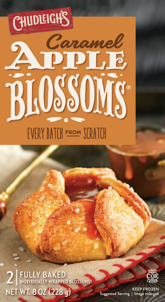 baked apple blossoms